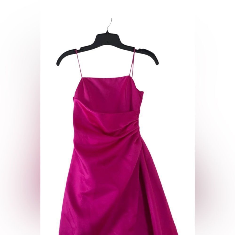 David's Bridal Pink Gown | Prom/ Party Dress - Size 12 - Picture 5 of 7
